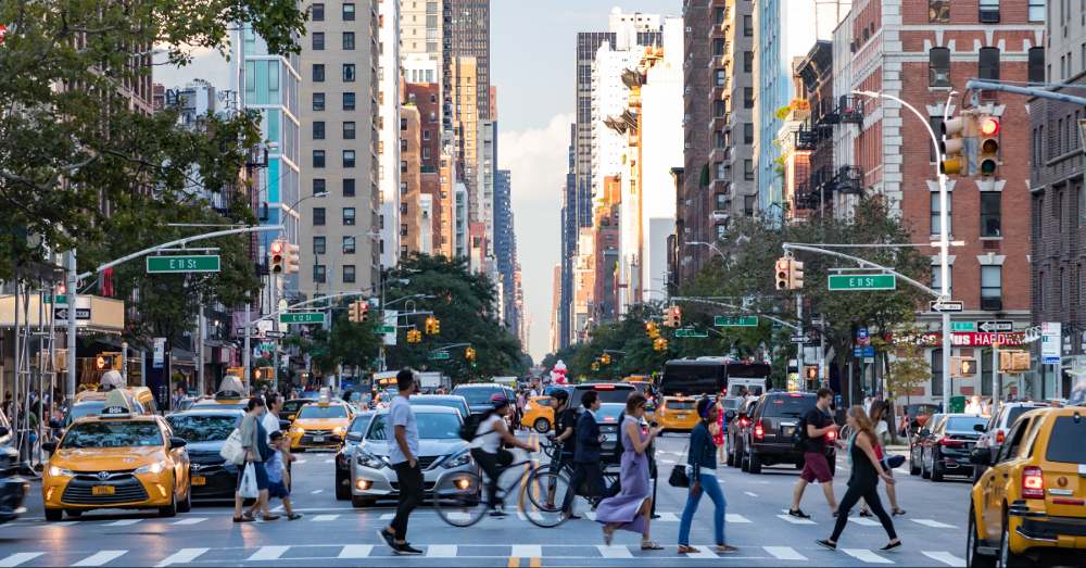 NYC Crosswalk Shot